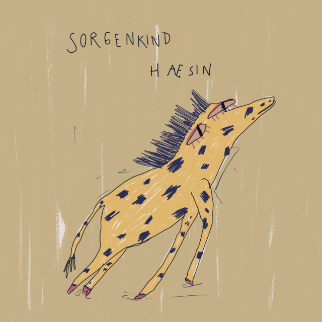 Hæsin: Sorgenkind EP Cover/Artwork von Bianca Caderas